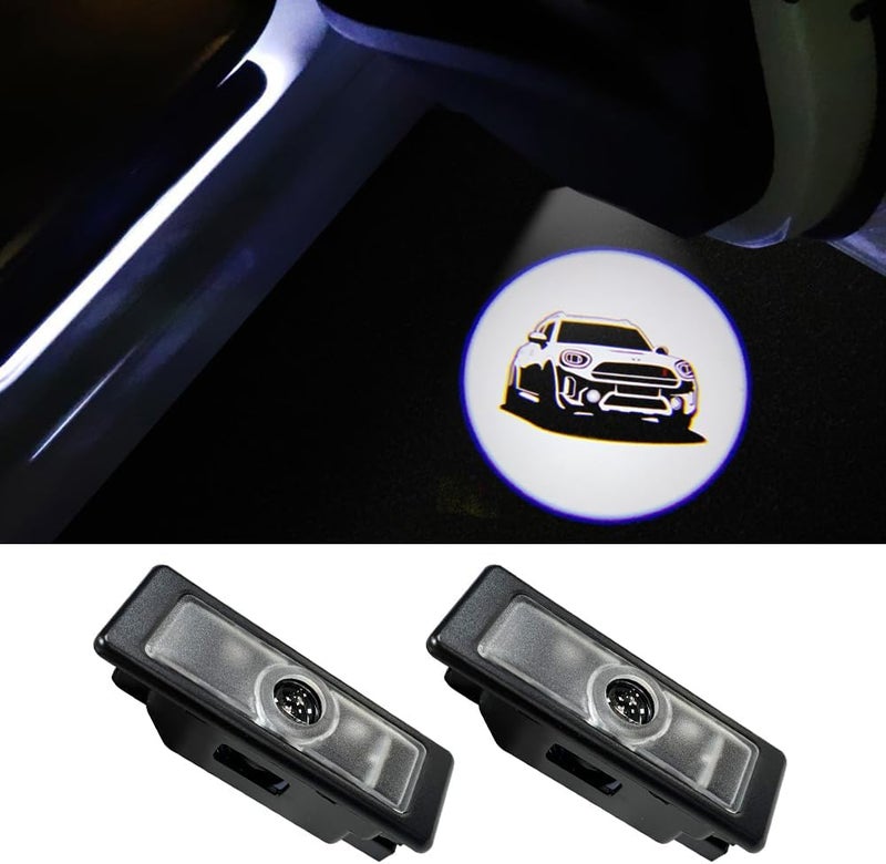 akarin 2Pcs Door Lights Logo for Mi ni r55 r56 r57 r58 r59 r60 r51 f54 f56 f55 f57 f60 f65 u25 Puddle Lights Car Door Logo Lights Projector Courtesy LED Ghost Shadow Lamps Accessories (f60) - Image 5